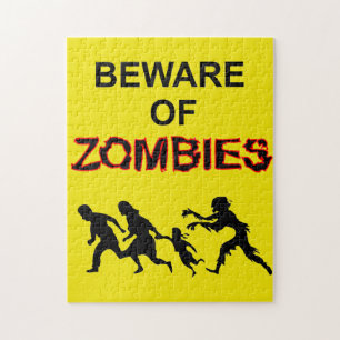 Guárdese de rompecabezas del zombi