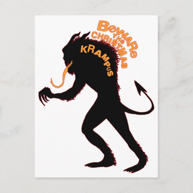 Guárdese del navidad Krampus (Anverso)