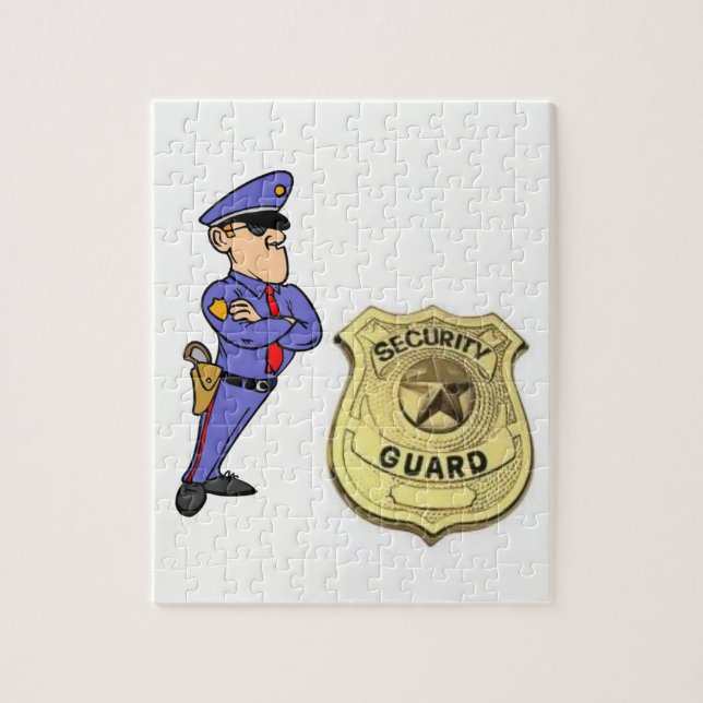 Guardia de seguridad del rompecabezas (Vertical)