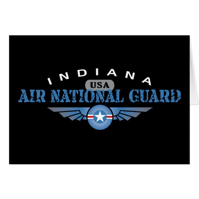 Guardia Nacional del Aire de Indiana (Anverso (Horizontal))