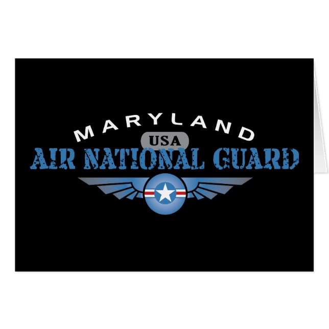 Guardia Nacional del Aire de Maryland (Anverso (Horizontal))