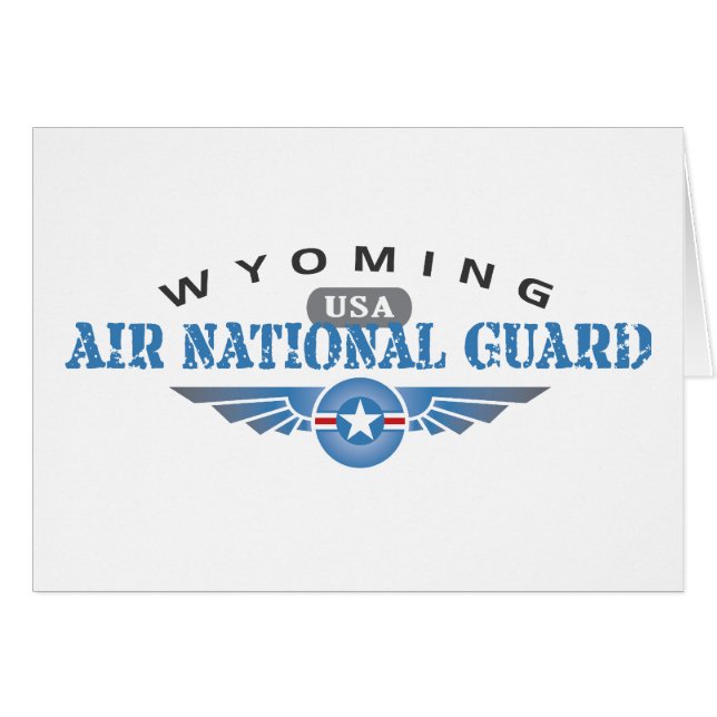 Guardia Nacional del Aire Wyoming (Anverso (Horizontal))