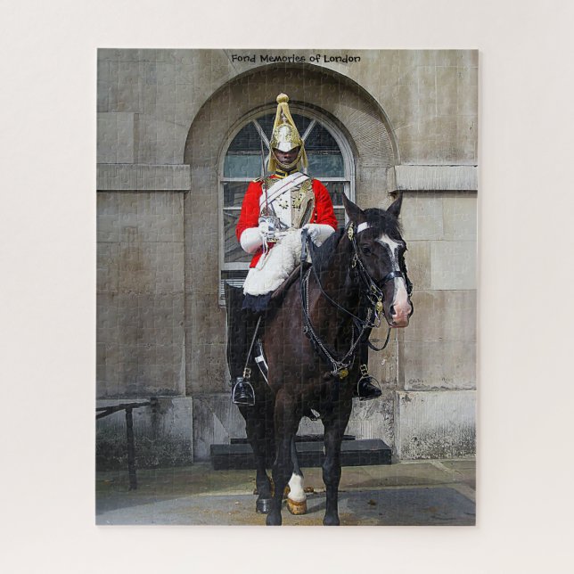 Guardia Real a Caballo Londres. Rompecabezas (Vertical)