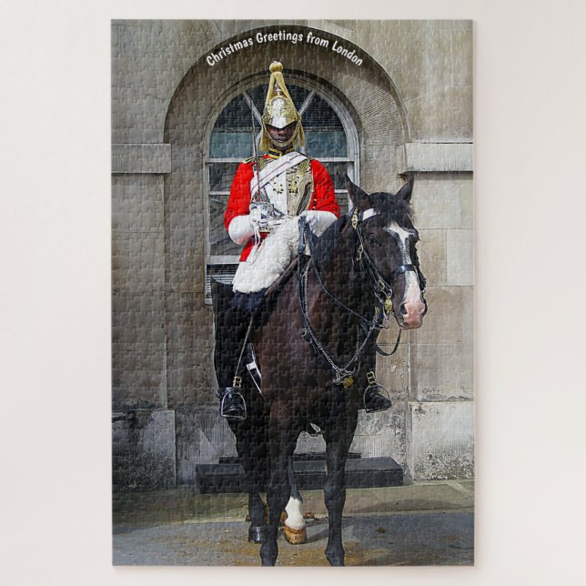 Guardia Real a Caballo Londres. Rompecabezas (Vertical)