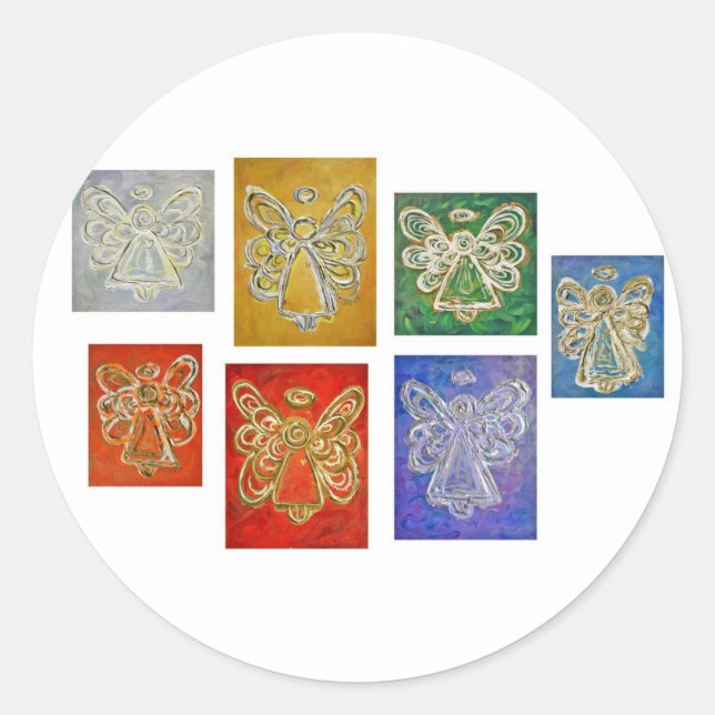 Guardian Angel Color Series Pegatinas de Personali (Anverso)