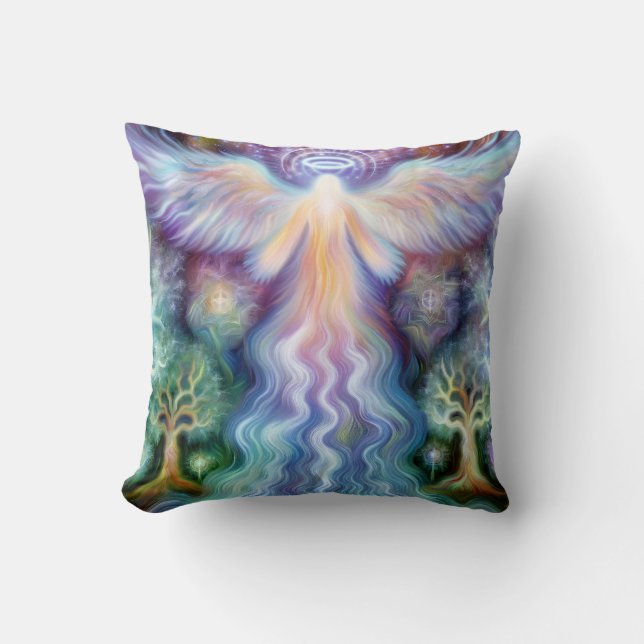 Guardián Celestial: La almohada del bosque de luz (Anverso)