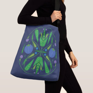 Guardián De La Bolsa Crossbody De Blueberries