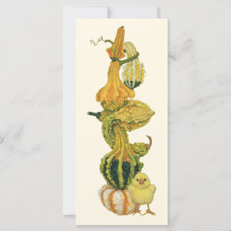 Guardián de las calabazas tarjeta plana
