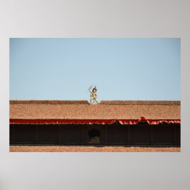 Guardián de Oro, Nepal - Impresión fotográfica de 