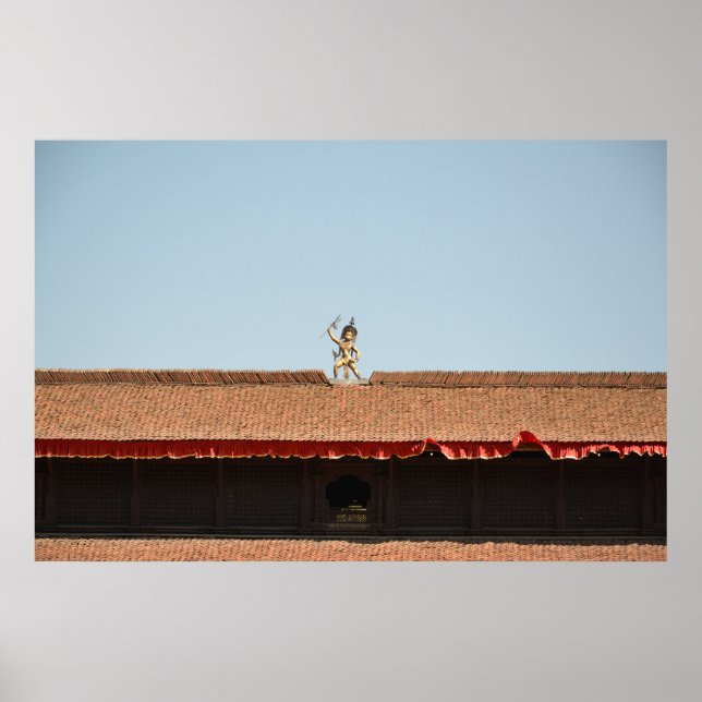 Guardián de Oro, Nepal - Impresión fotográfica de  (Frente)