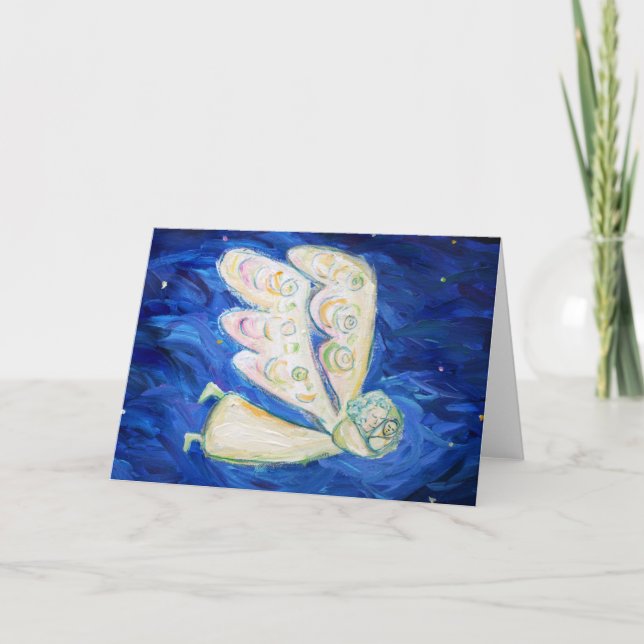 Guardian Light Angel Baby Note o Tarjeta de Saludo (Anverso)