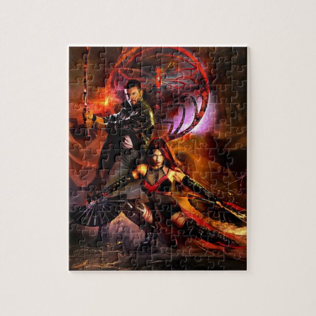 Guardián nocturno - Wander Puzzle (Vertical)