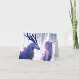 Guardianes de la tarjeta forestal Lavender