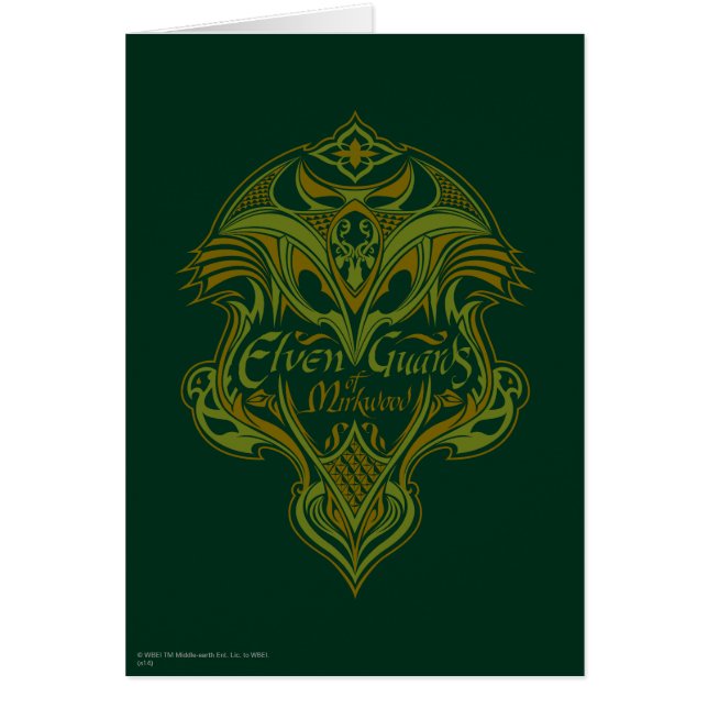 Guardias electos del icono Escudo de Mirkwood (Frente)