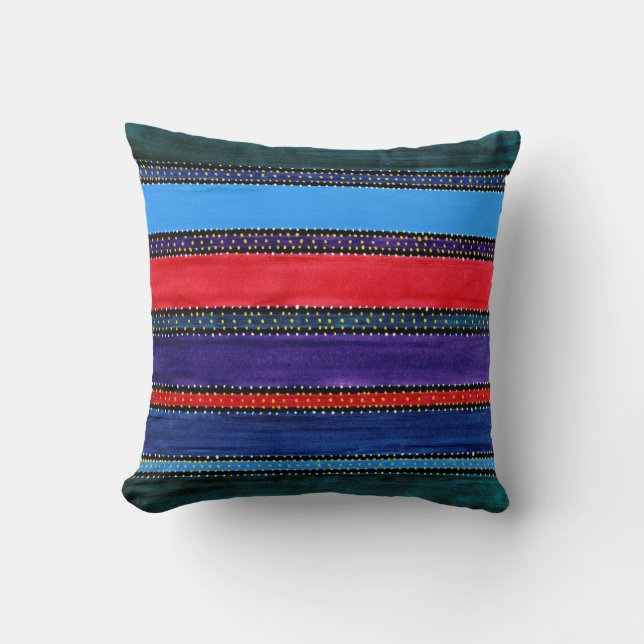 Guatemala Cojín decorativo Arcoiris 1 (Anverso)