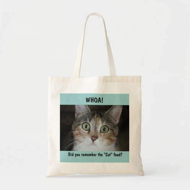 ¡Guau! Bolsa de la tota del gato (Frente)
