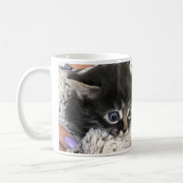 ¡Guau, te admiro! Taza de café de gato