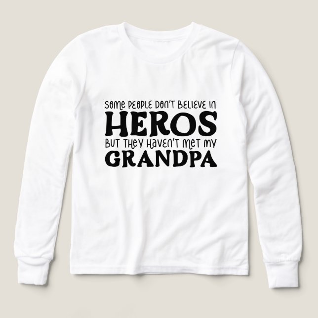 Guay Abuelo Hero palabra arte Abuela (Diseño frontal)