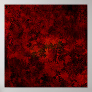 Guay, arte moderno de estampado floral / floral