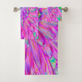 Guay Blue y Purple Artsy Dahlia Bloom