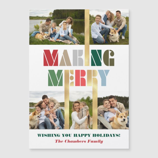 Guay Bold Colorous Making Merry Multiphoto (Anverso)