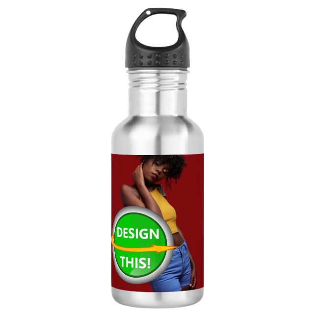 ¡Guay! Botella de agua (18 oz) Acero inoxidable -  (Anverso)