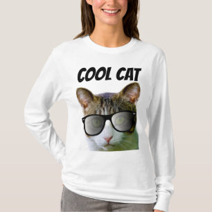 GUAY CAT SUNGLAASES Camisetas