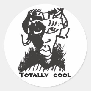 Guay cita a África Pegatina de la ronda jamaiquina