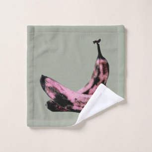 Guay de arte pop de banana rosa único