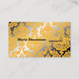 Guay, elegante tarjeta de visita de brillo de dama