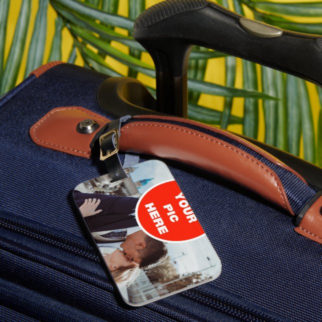 ¡Guay! Etiqueta de equipaje - Personalizada (Anverso In situ 1)