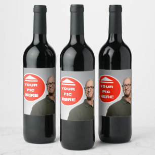 ¡Guay! Etiquetas de botellas de vino - Personaliza