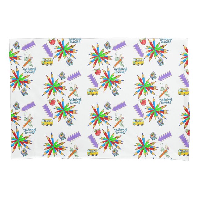 Guay: Funda de almohada de vuelta a la escuela (Anverso)