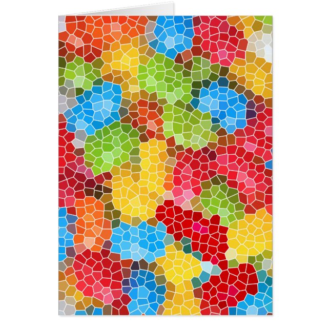 Guay Funky de colores brillantes (Frente)