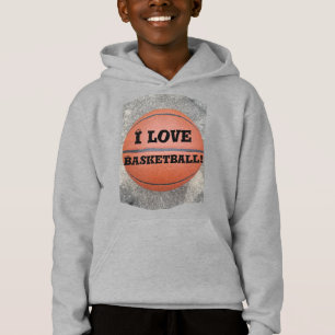 Guay I Love Basketball Divertido Kids Shirt