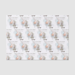 Guay Kid Bunny En Papel De Tejido En Skateboard