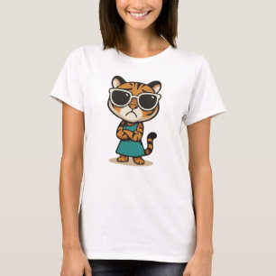 Guay Lady Tiger con camiseta de sombras