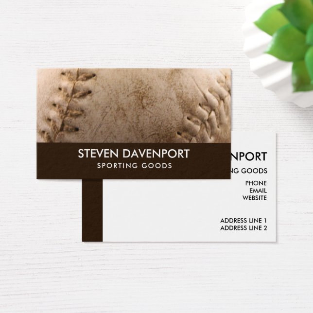 Guay Leather Baseball Old & Worn (Escritorio)