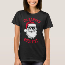 Guay List de Santa, navidades camisetas