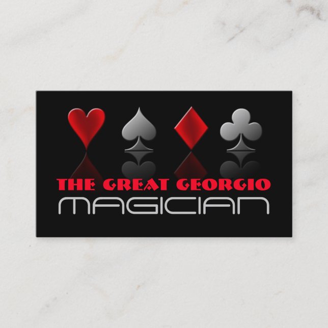 Guay Magician, tarjeta de entretenimiento (Anverso)