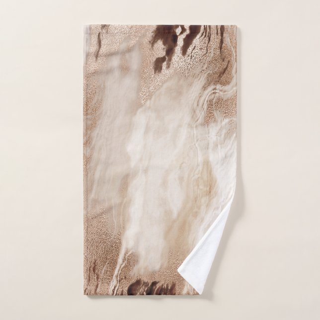 Guay Marble Granite Texite Brown Gold (Toalla de mano)