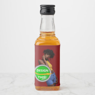 ¡Guay! Mini etiquetas de botella de licor (3x2) - 