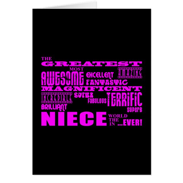 Guay Modern Fun Nieces : La mejor sobrina (Frente)