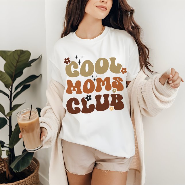 Guay Moms Club Retro Shirt, la mejor camiseta de m (cool moms club shirt, retro mom shirt, best mom ever shirt, vintage mom tee, mothers day shirt gift)