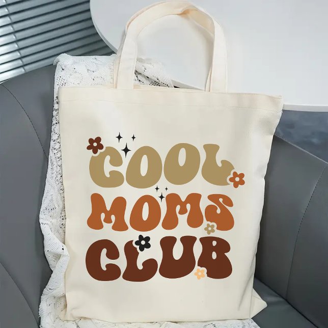 Guay Moms Club Retro Tote Bag, la mejor bolsa de m (cool moms club tote, retro mom tote, best mom ever bag, mothers day gift, mom birthday gift,)