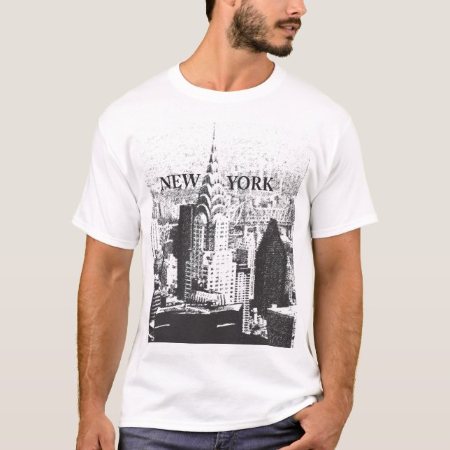 Guay New York / Manhattan Me encantan las camiseta (Anverso)
