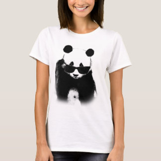 Guay Panda Con Camiseta De Gafas De Sol