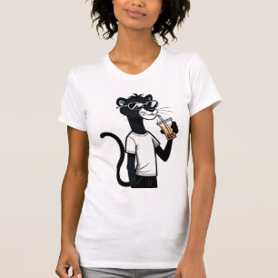Guay Panther Graphic Tee - Graciosa Camisa De Té D