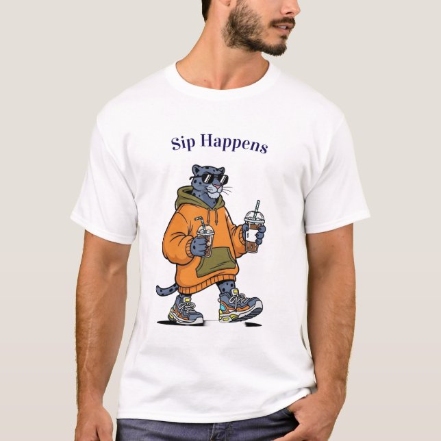 Guay Panther Graphic Tee - Graciosa Camisa De Té D (Anverso)