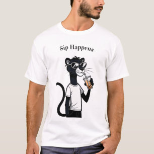 Guay Panther Graphic Tee - Graciosa Camisa De Té D